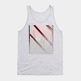 Cityscape through Window in Total Whiteout Tank Top